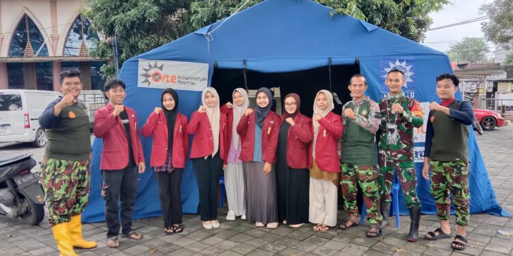 Respon Bencana Kudus, IMM Insan Kamil UMKU Perkuat Sinergi Kemanusiaan