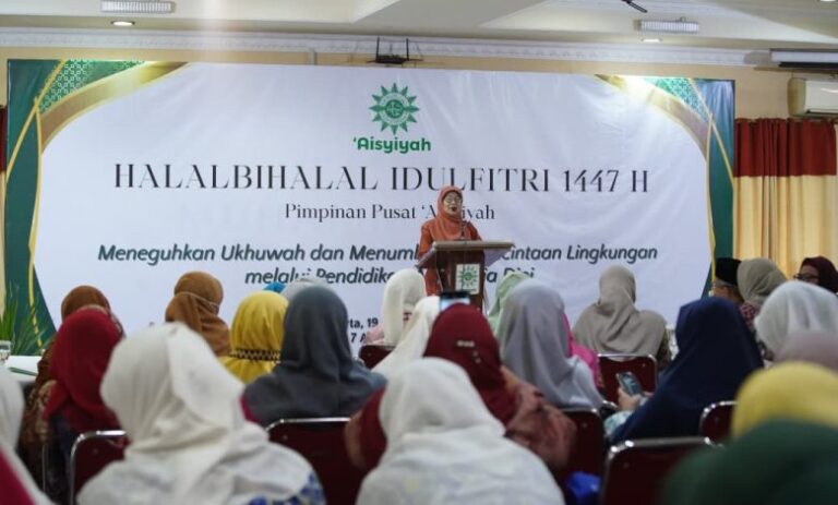 Halal Bihalal ‘Aisyiyah 1447 H Perkuat Ukhuwah dan Kepedulian Lingkungan Sejak Dini