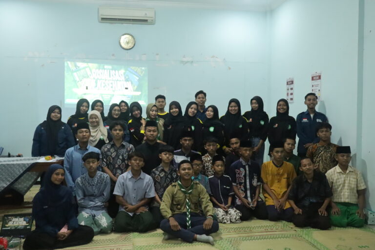 Hizbul Wathan Raden Umar Said Universitas Muhammadiyah Kudus Gelar Sosialisasi Kesehatan Mental Anti Bullying dan Pemeriksaan Kesehatan Gratis di Panti Asuhan Yatim Melati Kudus