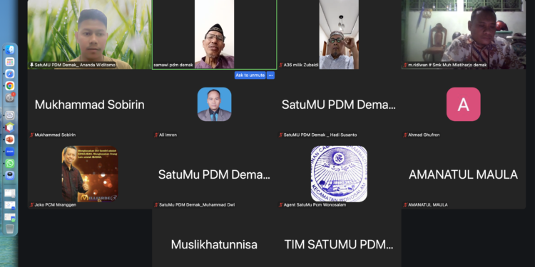 PDM Demak adakan Pra-Pendampingan SATUMU untuk Agen dan Verifikator Tingkat Cabang dan Ranting