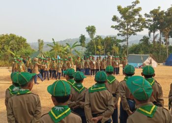Semangat “Bakti untuk Negeri” Menyala di Bumi Perkemahan Abiyoso: Pandu Hizbul Wathan Al-Manar Kenduren Gelar Kemah Pandu Pengenal