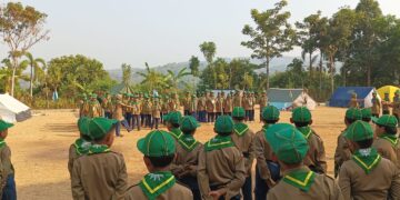 Semangat “Bakti untuk Negeri” Menyala di Bumi Perkemahan Abiyoso: Pandu Hizbul Wathan Al-Manar Kenduren Gelar Kemah Pandu Pengenal