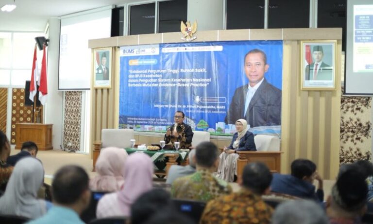 Dirut BPJS Kesehatan Apresiasi Upaya UMS Jamin Perlindungan Kesehatan Mahasiswa