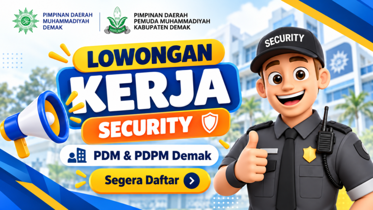 PDM dan PDPM Demak Buka Lowongan Kerja Security, Simak Persyaratan dan Cara Pendaftarannya